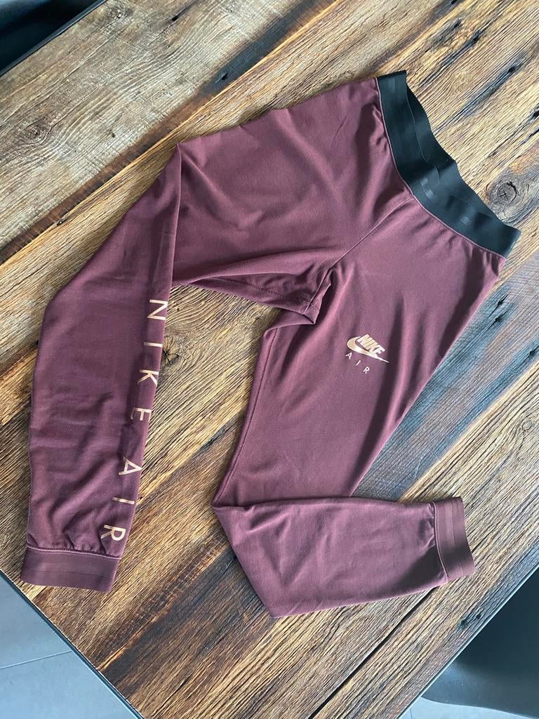 Nike bordeaux legging maat M zo goed als nieuw, Kleding | Dames, Rood, Ophalen, Maat 38/40 (M), Fitness of Aerobics