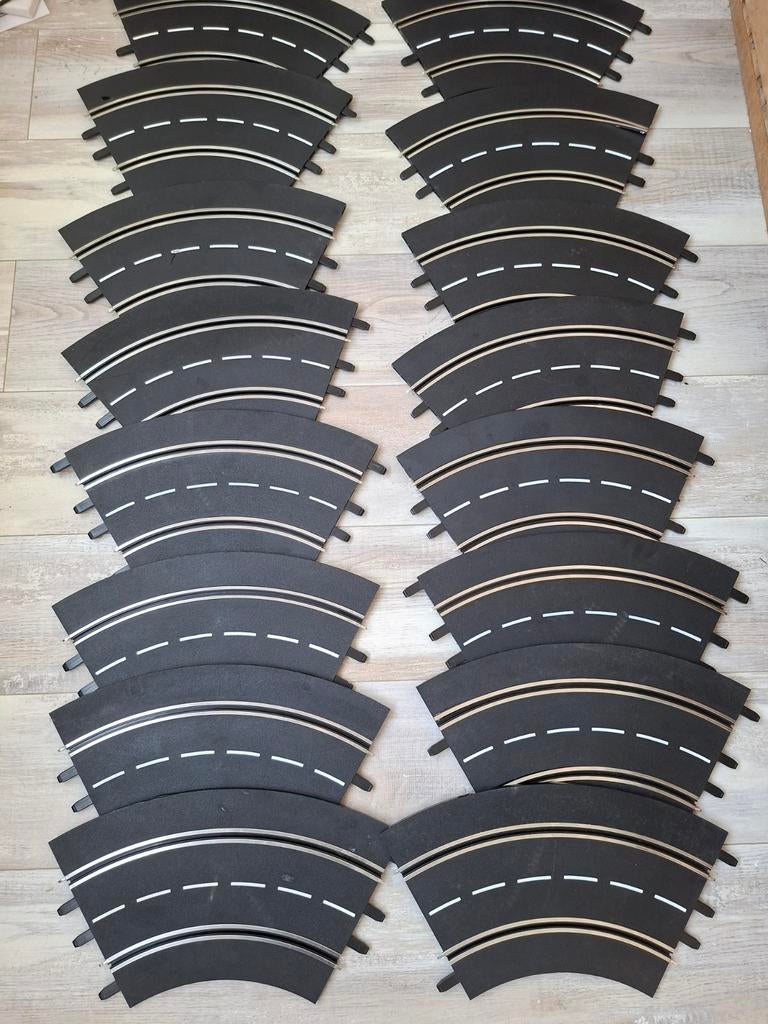 Carrera 132 124 digital evolution bocht R1/60 recht restant, Ophalen of Verzenden, Gebruikt, Elektrisch, Carrera