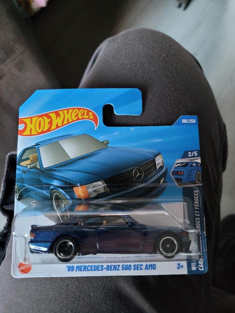 mercedes benz 560 sec amg hot wheels nieuw, Ophalen of Verzenden, Nieuw, Auto