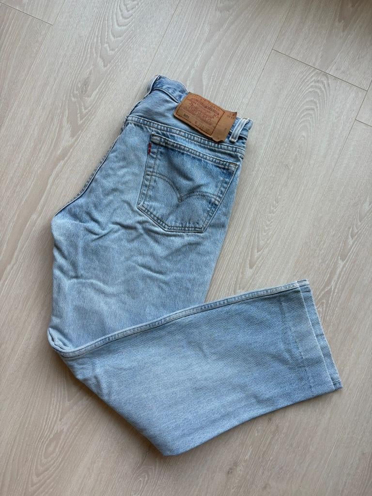 Levi's 501 Spijkerbroek W33L32, Kleding | Heren, Spijkerbroeken en Jeans, Blauw, ., Ophalen of Verzenden, Zo goed als nieuw