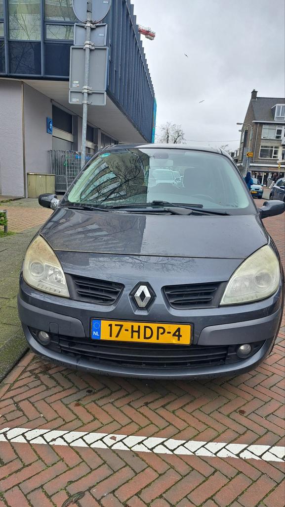 Renault Scénic, LPG, Stof, Origineel Nederlands, Grijs, Particulier