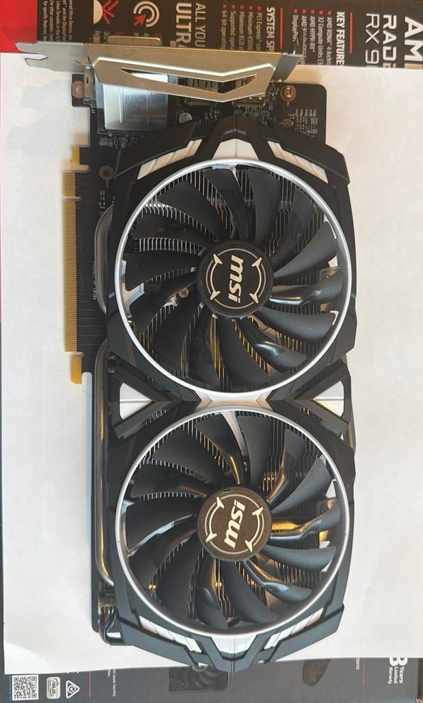 MSI GeForce GTX 1060 ARMOR 6GB OCV1 Videokaart, Computers en Software, Videokaarten, PCI-Express 3, Gebruikt, HDMI, Verzenden