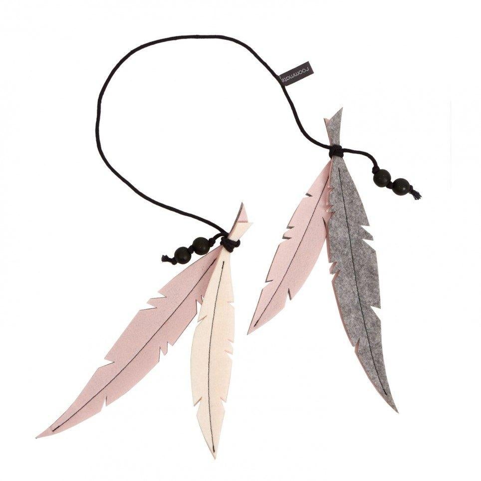 Mobiel Slinger Veren Roze Roommate, Info@roommate.dk, Tæbyvej 5 2610 Rødovre, Roommate, Overige typen