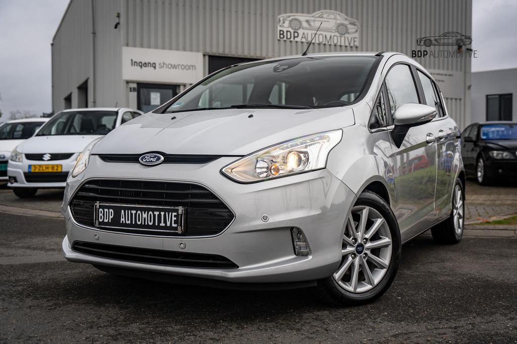 Ford B-Max 1.0 EcoBoost Titanium ✅LAGE AANTOONBARE KM STAN, Auto's, Ford, Voorwielaandrijving, Euro 5, Gebruikt, 750 kg