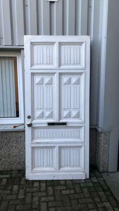 Prachtige antieke massieve voordeur uit 1903, Doe-het-zelf en Verbouw, Deuren en Horren, 100 tot 120 cm, La belle porte, Jurgen.hoogenboezem@gmail.com