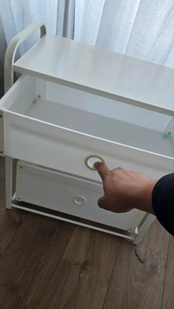 Badkamer ladekastje met 3 laden, Ophalen, Minder dan 50 cm, Gebruikt, Modern, functioneel