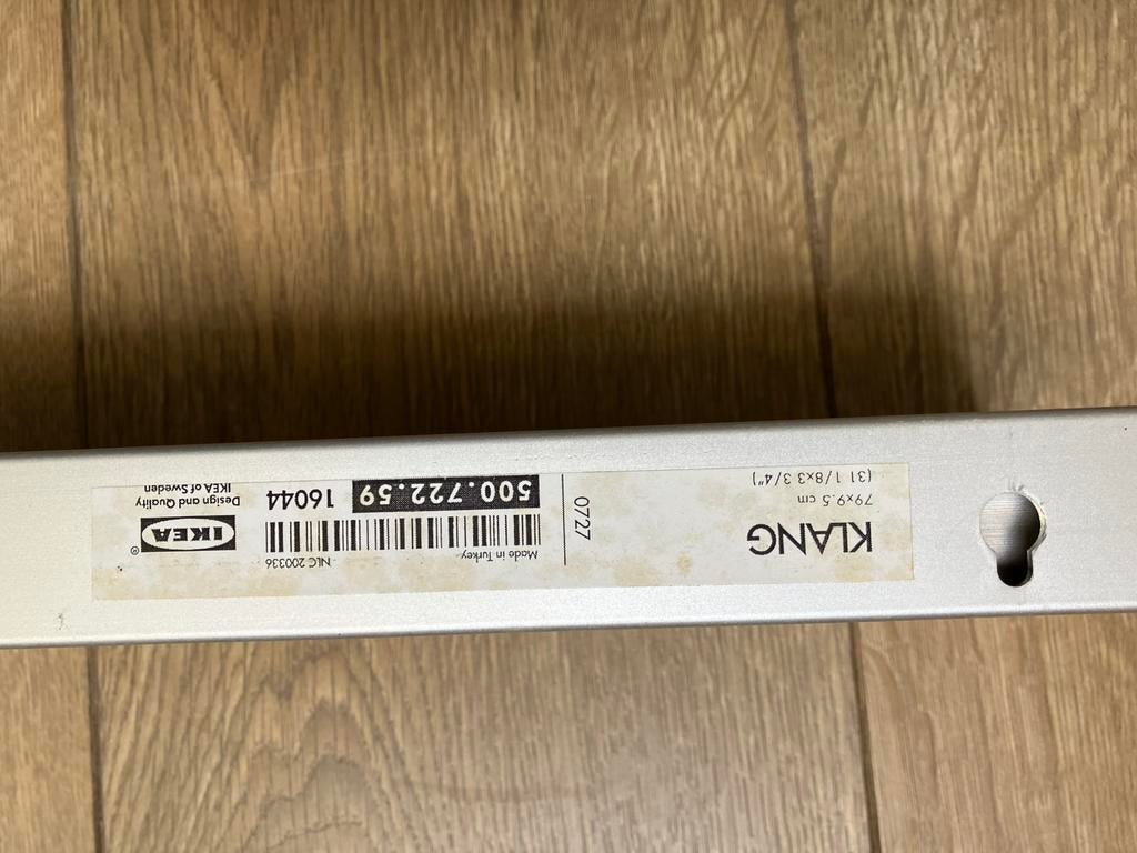 IKEA KLANG plank - 79.5 cm, Ophalen, Gebruikt