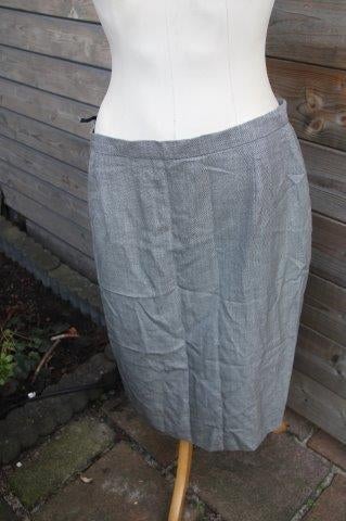 Rok blauw/ wit Escada mt 44 winter AANBIEDING Vaste prijs, Kleding | Dames, Blauw, Maat 42/44 (L), Escada, Ophalen of Verzenden