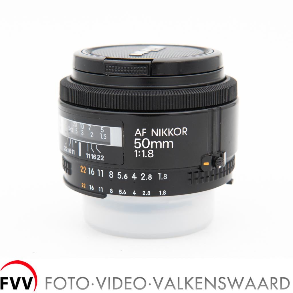 Nikon AF Nikkor 50 mm f/1.8, Gebruikt, Ophalen of Verzenden, Standaardlens, Xxx