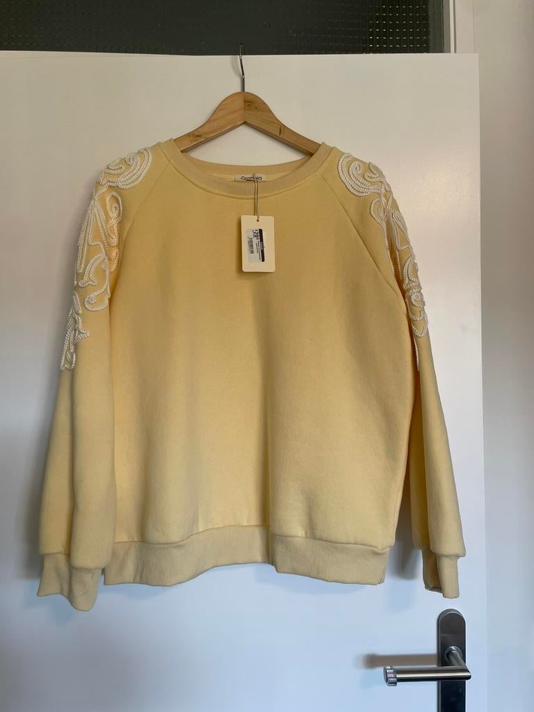 Trui geel m/l, Verzenden, Nieuw, Maat 42/44 (L), Geel