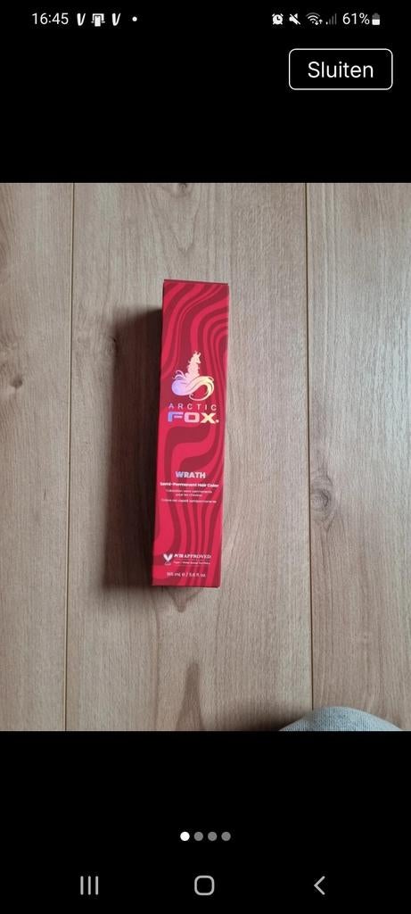 Arctic Fox semi-permanente haarverf Wrath, Ophalen of Verzenden, Nieuw, Overige typen