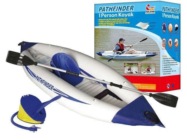 Kayak 1pers. opblaasbaar., Ophalen, Nieuw