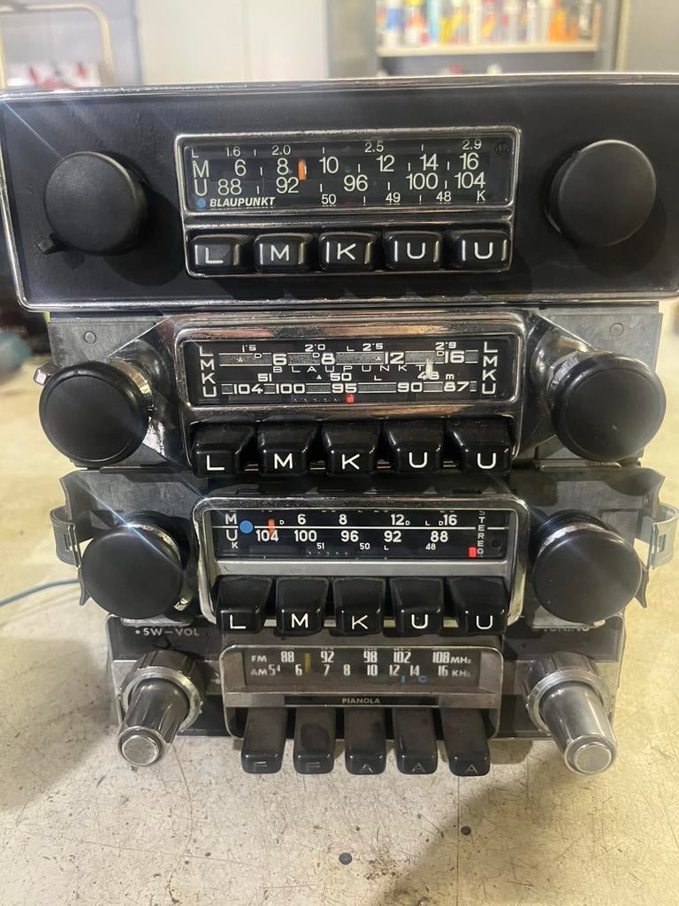 Blaupunt auto radios voor oldtimers, Ophalen
