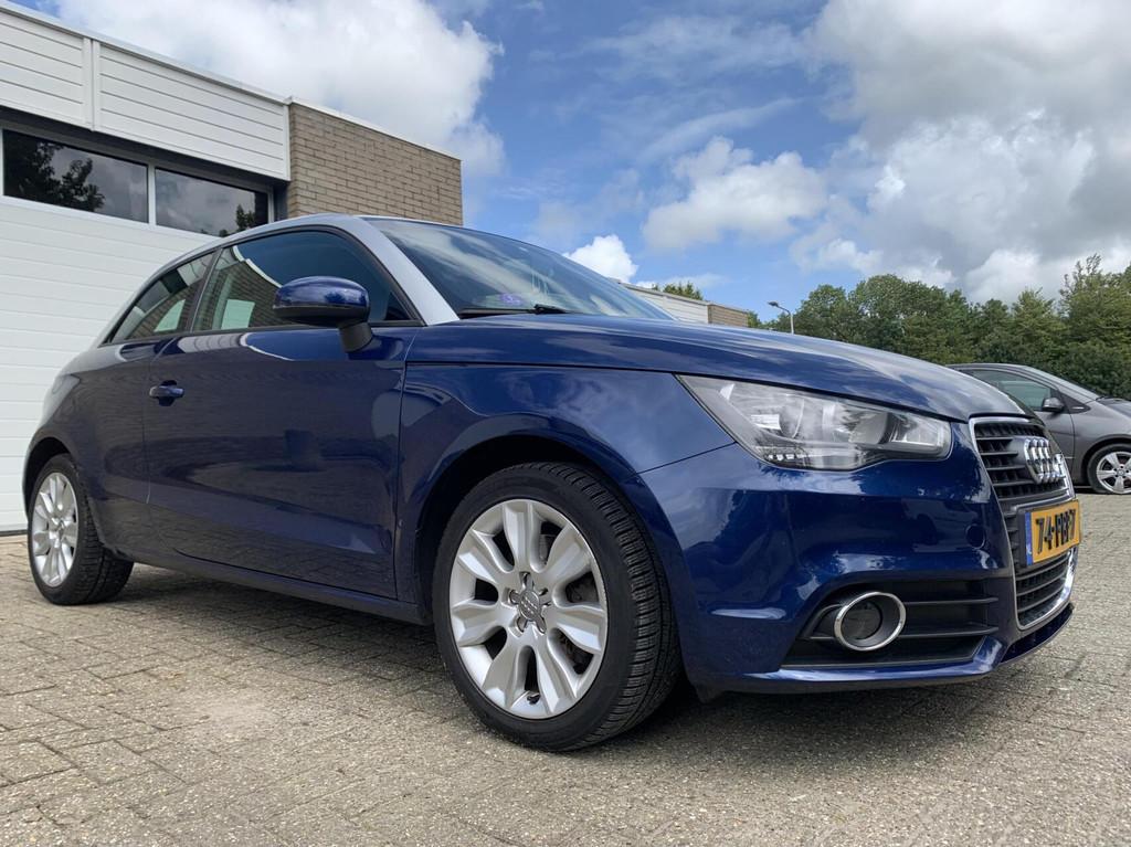 Audi A1 1.4 TFSI Ambition Pro Line Automaat Carplay Airco El, Euro 5, 4 cilinders, Leder en Stof, Origineel Nederlands