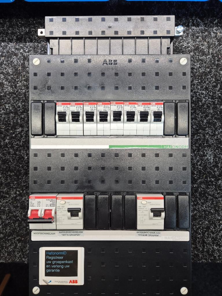 Diverse abb meterkast ZGAN, Ophalen of Verzenden, Zo goed als nieuw, Overige typen