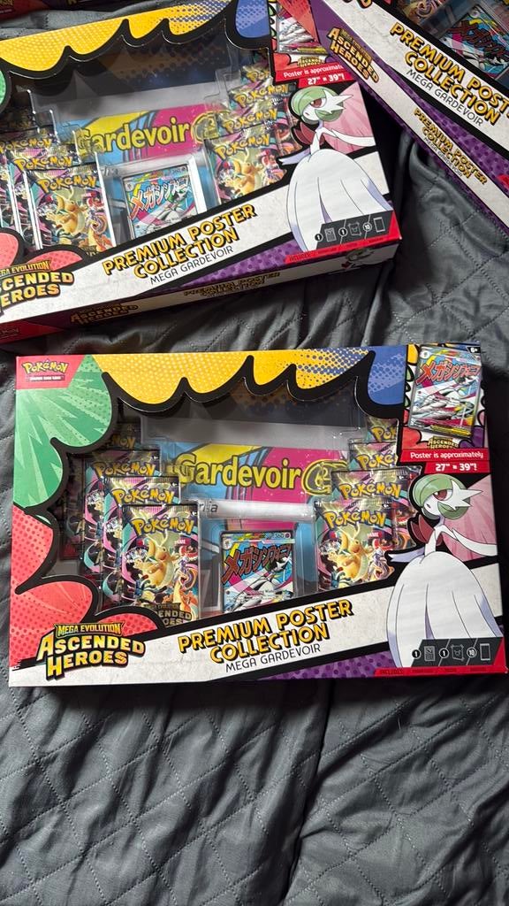Pokémon Gardevoir promo poster collection Ascended Heroes, Ophalen of Verzenden, Nieuw, Overige typen, Foil