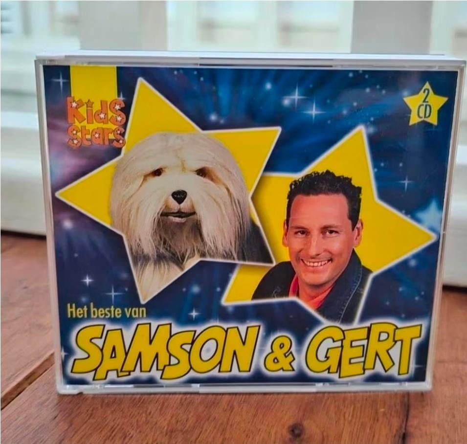 Samson & Gert Dubbel CD- krasvrij- ook verzenden, Ophalen, Zo goed als nieuw, Muziek