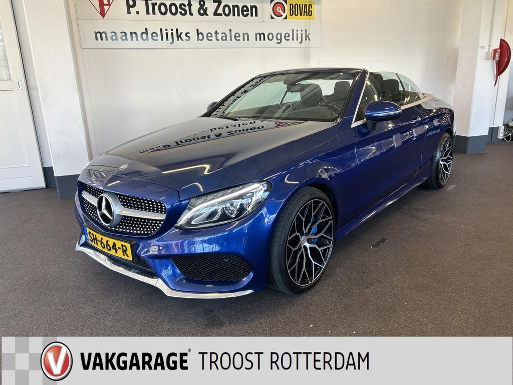 Mercedes-Benz C-Klasse 300 AMG Line Cabrio | Cruise control, Automaat, 4 cilinders, Bedrijf, 93 €/maand