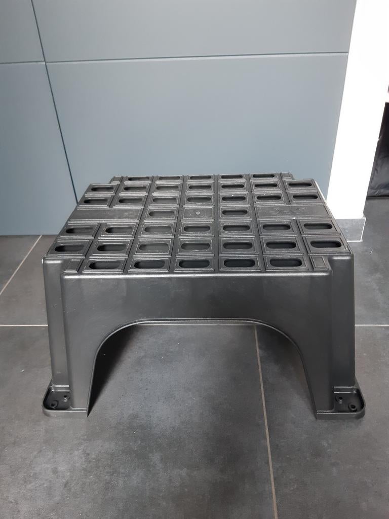 Caravan opstapje, Ophalen