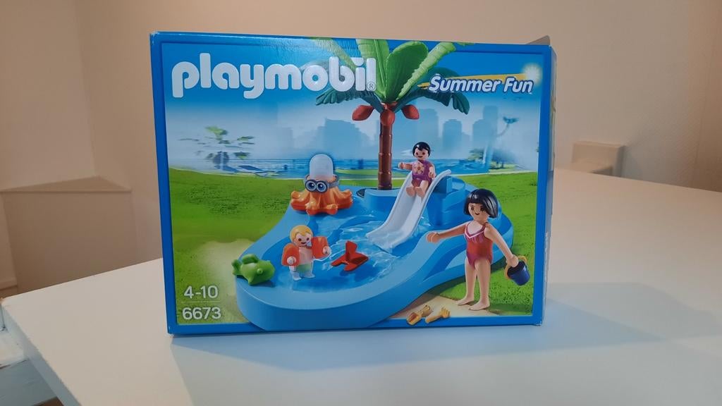 Playmobil summer fun zwembadje 6673 - Compleet!, Kinderen en Baby's, Speelgoed | Playmobil, Ophalen of Verzenden, Zo goed als nieuw