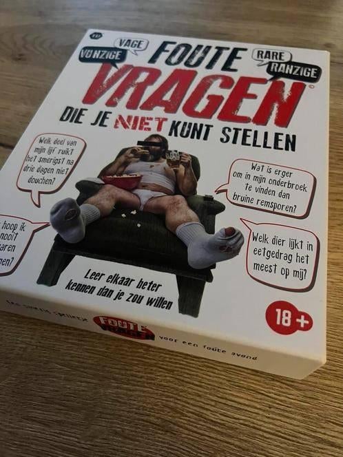 Foute vragen spel, Ophalen of Verzenden, Nieuw