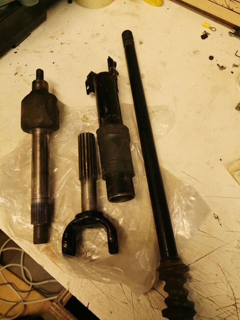 Volvo Amazon stuurinrichting stuurassen 1959/68 goede staat, Ophalen of Verzenden, Volvo