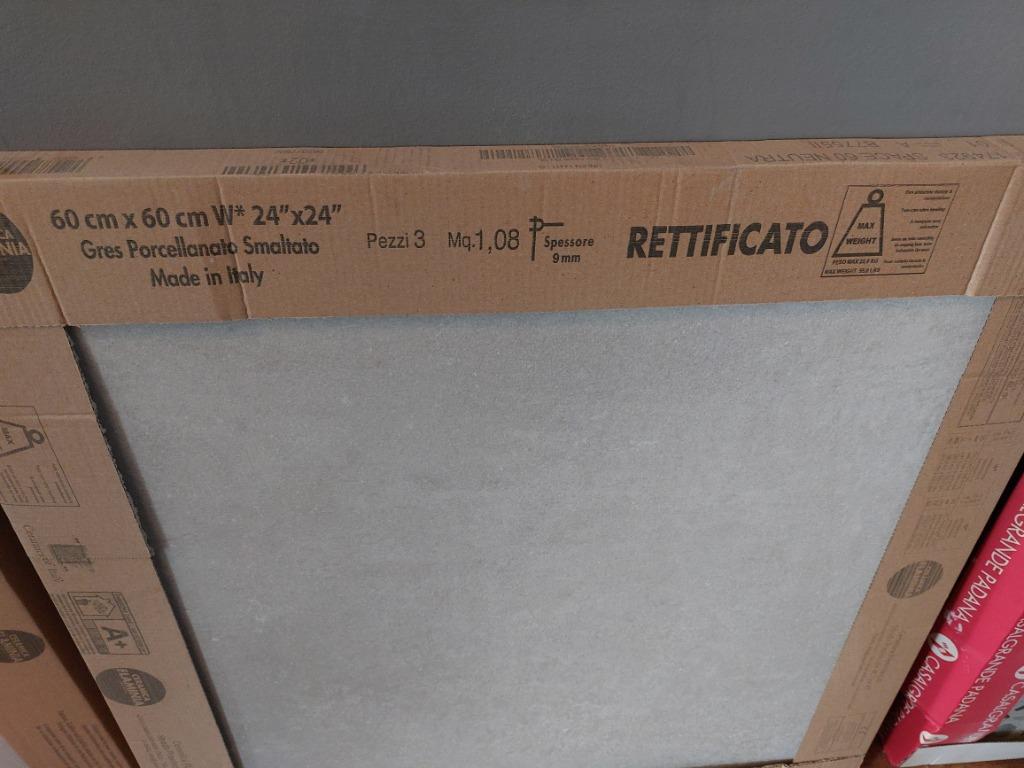 2 vierkante meter vloer tegels grijs beige, Tuin en Terras, Ophalen, Overige materialen, Overige typen, Nieuw