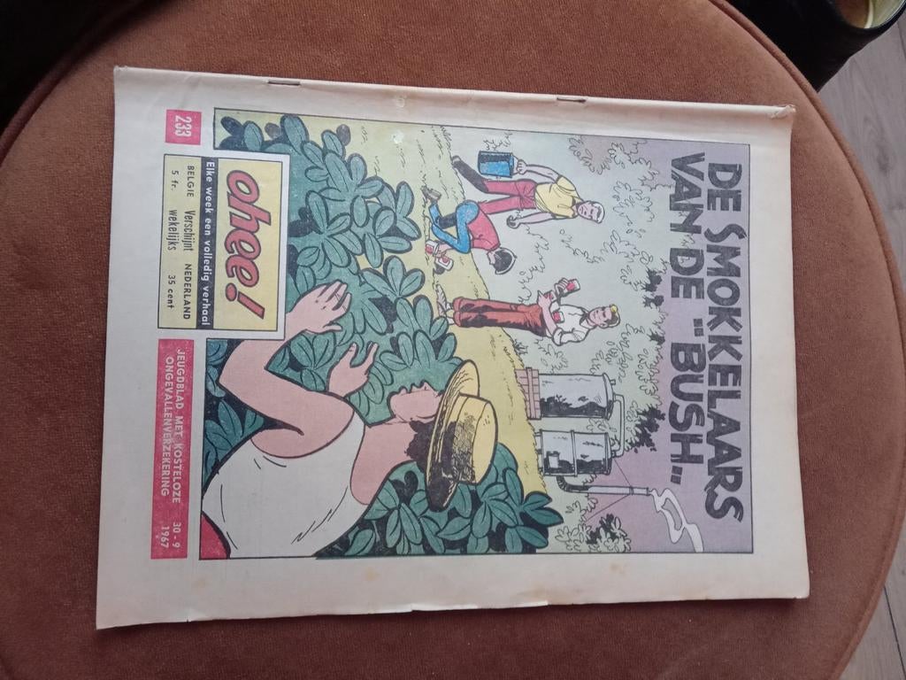 Stripkrant Ohee Nr. 233 - Smokkelaars van de Bush, Boeken, Stripboeken, Eén stripboek, Ophalen of Verzenden, Zo goed als nieuw