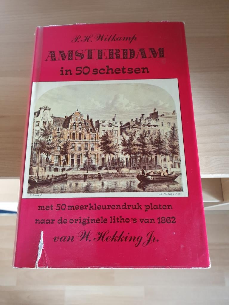 Amsterdam in 50 schetsen, Ophalen of Verzenden, Zo goed als nieuw