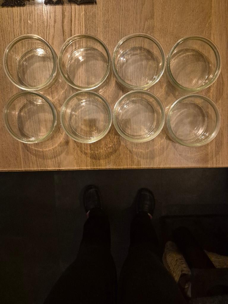 Creme brulee glaasjes ( 8 stuks), Verzenden, Zo goed als nieuw