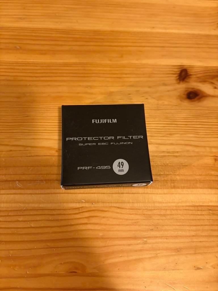 Fujifilm 49 mm silver Protector filter super ebc fujinon, Ophalen of Verzenden, Zo goed als nieuw