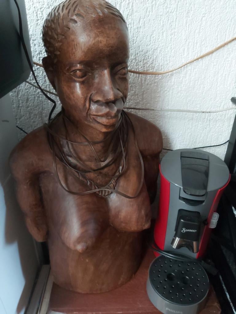 Massief enorm groot en zwaar borstbeeld, Ophalen of Verzenden