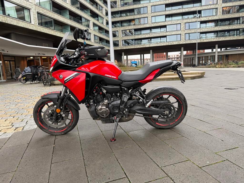 Yamaha Tracer 700 (2022) met Akrapovič uitlaat - Rood