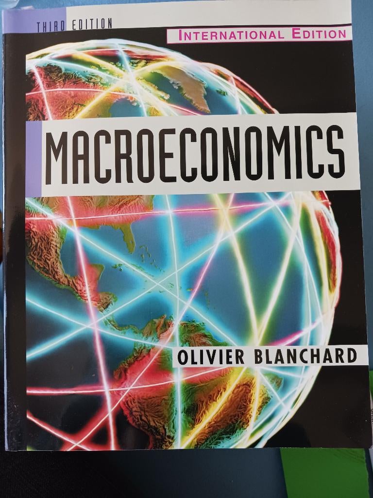 Macroeconomics: Third Edition, Boeken, Ophalen of Verzenden, Beta, Zo goed als nieuw, WO