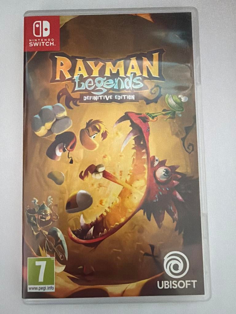 Rayman Legends Definitive Edition - Nintendo Switch, Eén computer, Ophalen of Verzenden, Zo goed als nieuw, 3 spelers of meer