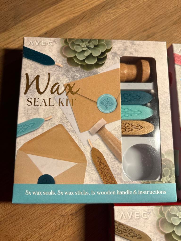 3x Wax Seal Kit - Complete Set voor Creatieve Projecten, Ophalen of Verzenden, Nieuw, Overige typen
