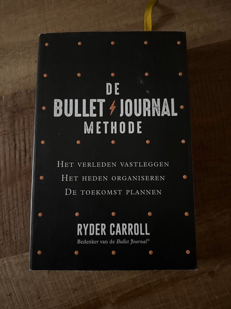 De Bullet Journal Methode - Ryder Carroll, Ophalen of Verzenden, Zo goed als nieuw