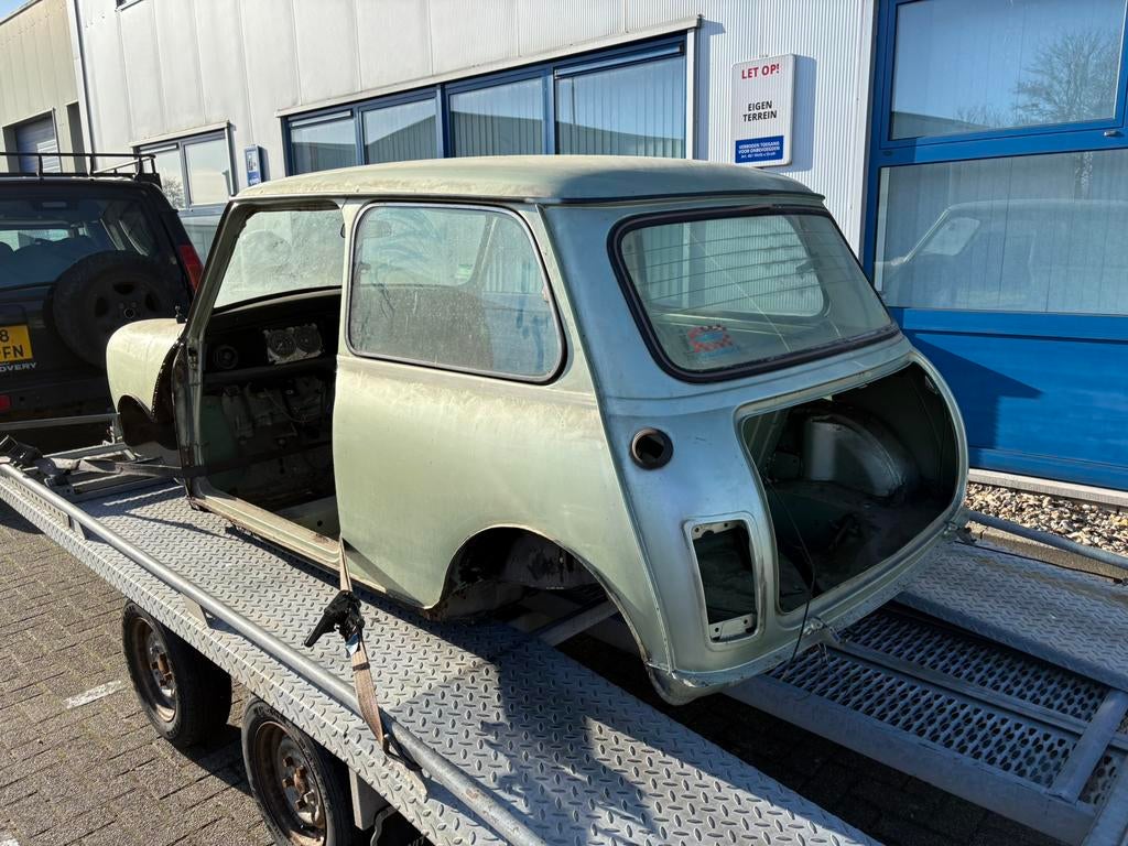 Classic Mini onderdelen (geen body meer!), Auto's, Stof, Beige, Particulier, Mini