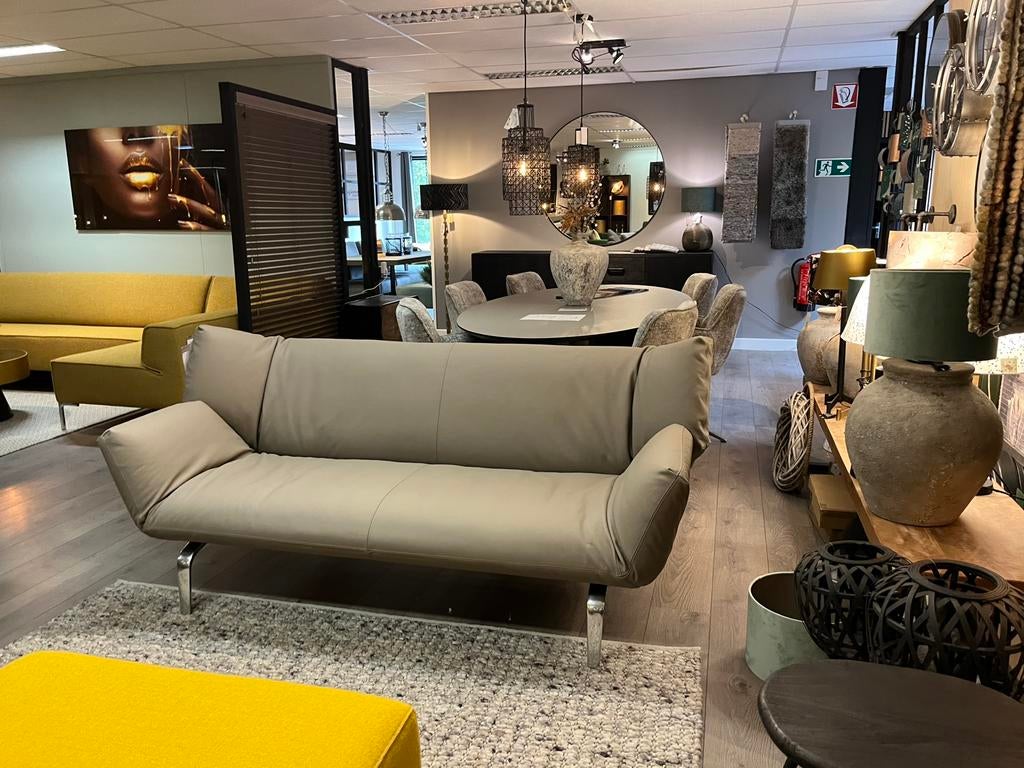 Leolux Devon 3 zits, Verzenden, Zo goed als nieuw, 75 tot 100 cm