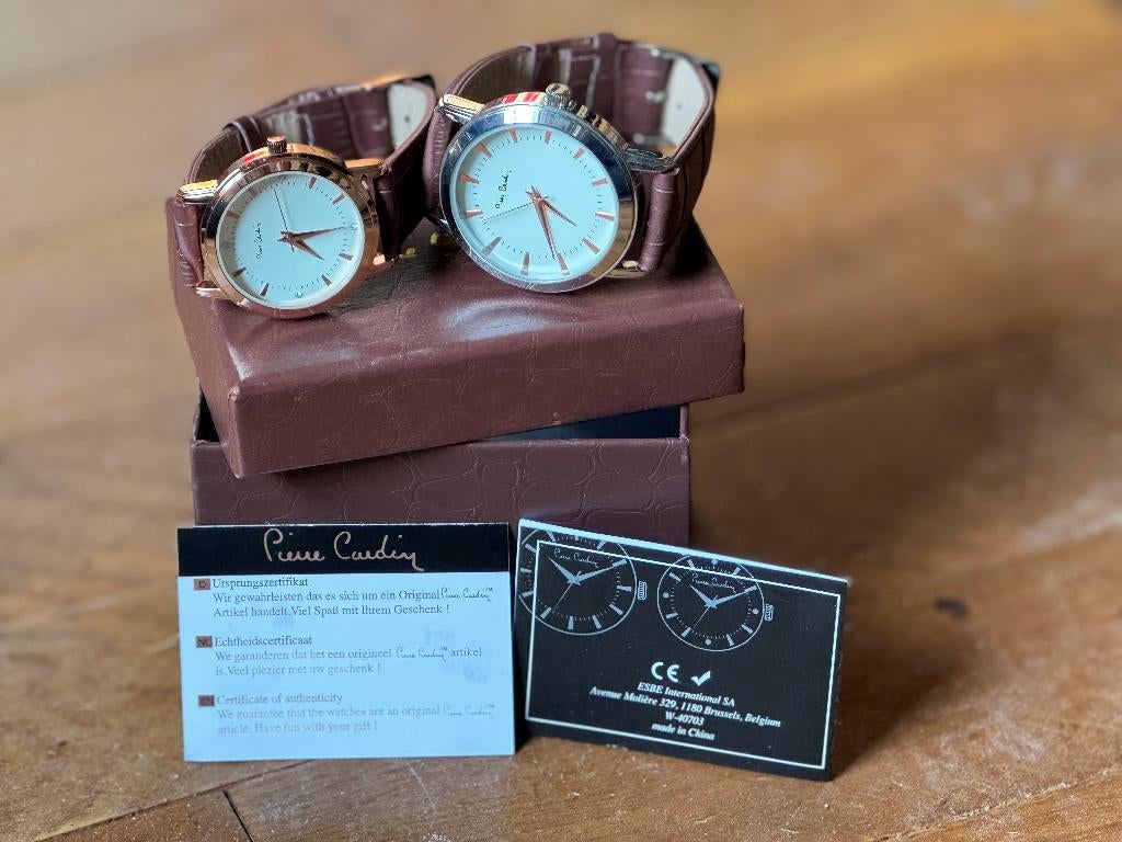 horlogeset Pierre Cardin, Ophalen of Verzenden, Zo goed als nieuw