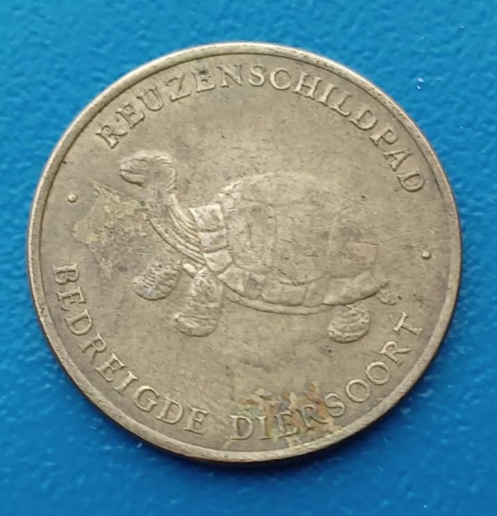 Penning Wereld Natuur Fonds - Reuzenschildpad, Verzenden, Overige materialen, Nederland