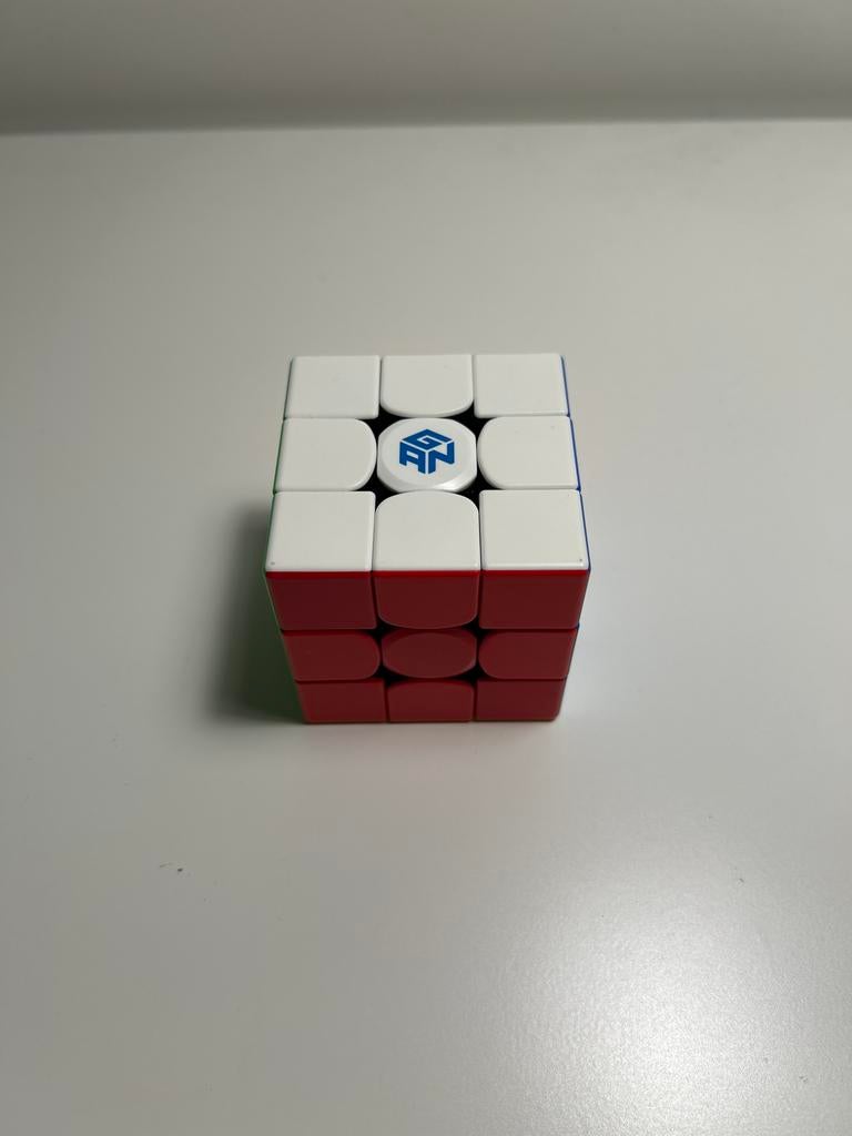 GAN 356 RS Professionele Speed Cube - 3x3 - Puzzel Kubus, Ophalen of Verzenden, Zo goed als nieuw, Rubik's of 3D-puzzel