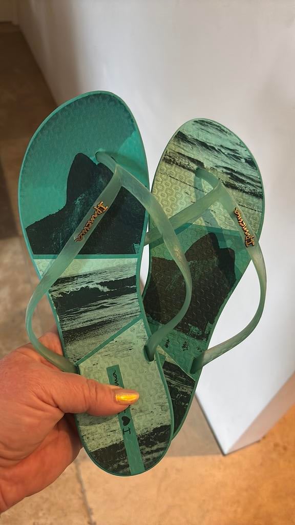 Ipanema slippers maat 3, Ophalen of Verzenden, Gedragen, Zwart