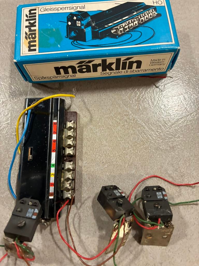 Dwergseinen /relais, Hobby en Vrije tijd, Modeltreinen | H0, Wisselstroom, Gebruikt, Overige typen, Ophalen of Verzenden