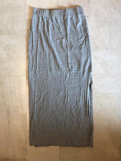 v) S109 ambika maxi rok maat m trico stretch, Maat 38/40 (M), Verzenden, Zo goed als nieuw, Ambika