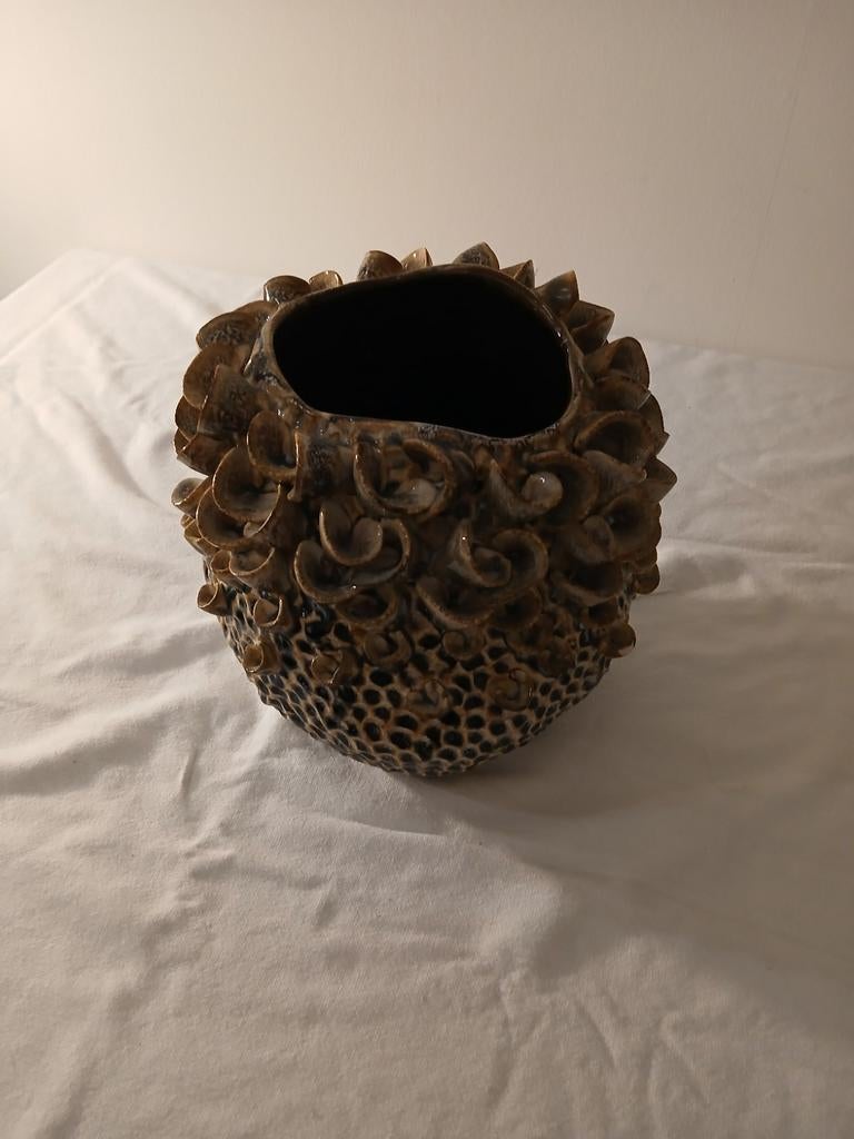 Pomax Kunst Vaas, Overige materialen, Overige kleuren, Ophalen of Verzenden, Zo goed als nieuw