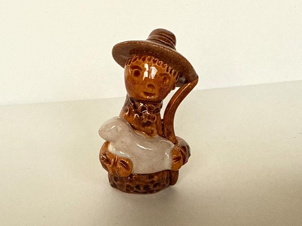 letterbak beeldje herder aardewerk, Ophalen of Verzenden, Zo goed als nieuw, Dier