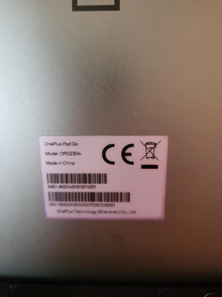 OnePlus Pad Go - Zo goed als nieuw!, Computers en Software, Android Tablets, 11 inch, Ophalen of Verzenden, Zo goed als nieuw