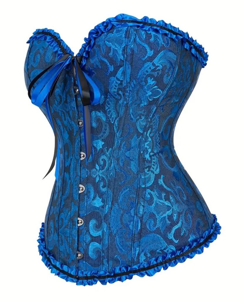 Nieuw dames korset 2XL, Onbekend, Ophalen of Verzenden, Blauw, Body of Korset