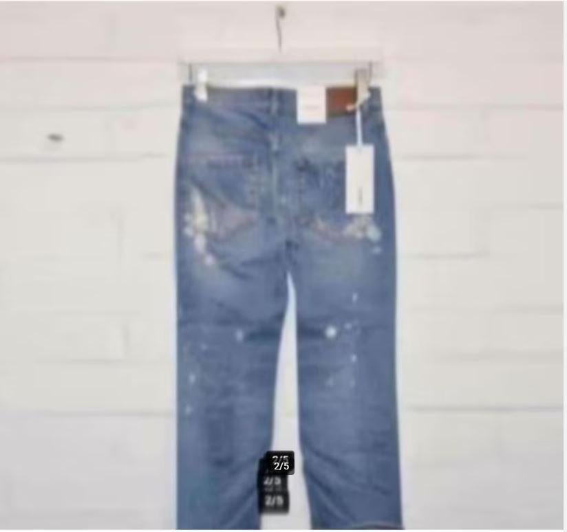Dondup - Destroyed Jeans W27 - Oversized fit - Nieuw €250, Blauw, Nieuw, Ophalen of Verzenden, Dondup
